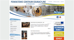 Desktop Screenshot of pcechrzanow.edu.pl